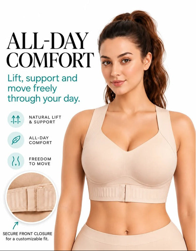 Posture Support Wireless Sports Bra