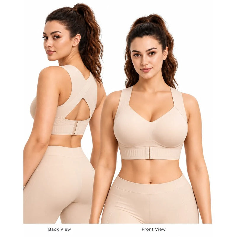 Posture Support Wireless Sports Bra