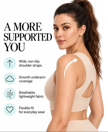 Posture Support Wireless Sports Bra